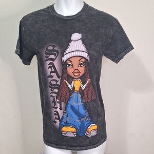Bratz Sasha Bunny Boo Tie-dye Graphic‎ Tee Small